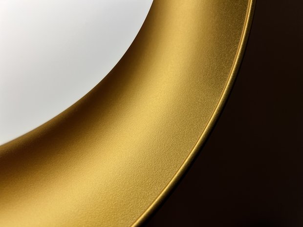 Clear Pan luminaire gold